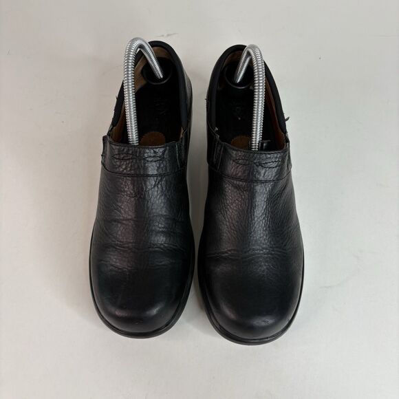 Ariat Women's Size 9.5 B Hera Expert Work Professional Black Leather Clogs - Picture 4 of 12